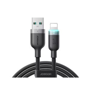 Joyroom S-A63 3A USB-A to L Cable 1.2m Black