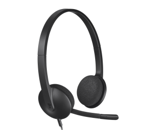 Logitech H340 USB Headset with Noise-Cancelling Microphone