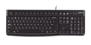 Logitech K120 Corded USB Wired Keyboard
