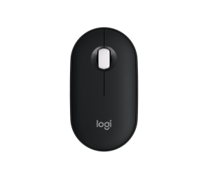 Logitech M350s Pebble Mouse 2 Silent Click Bluetooth Wireless Mouse Black
