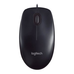 Logitech M90 USB Wired Mouse Black