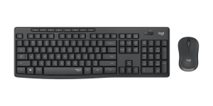 Logitech MK295 Wireless Silent Keyboard and Mouse Combo Black