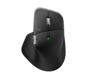 Logitech MX Master 4 for Mac High-Performance Wireless Ergonomic Mouse White Silver