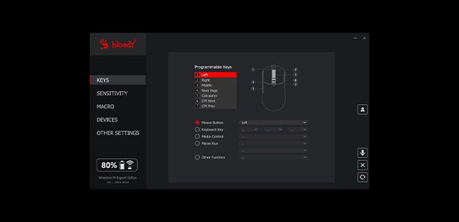 Bloody R72-ULTRA WaveLink Full Speed Dual Mode Wireless Gaming Mouse - view 9