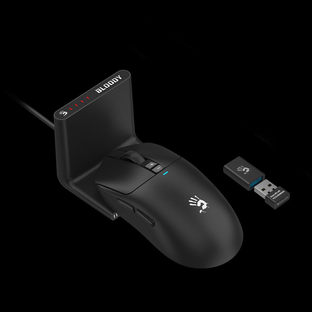 Bloody R72-ULTRA-DUO R72 Ultra Duo WaveLink Full Speed Dual Mode Wireless Gaming Mouse - image 1