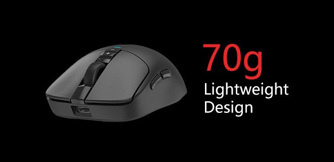 Bloody R72-ULTRA-DUO WaveLink Full Speed Dual Mode Wireless Gaming Mouse - view 5
