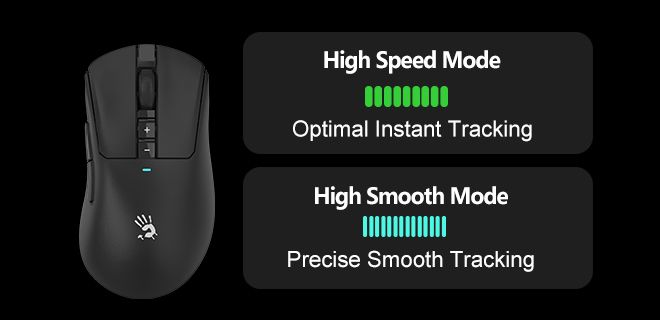Bloody R73-ULTRA WaveLink Full Speed Dual Mode Wireless Gaming Mouse - view 6