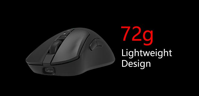 Bloody R73-ULTRA-DUO WaveLink Full Speed Dual Mode Wireless Gaming Mouse - view 5