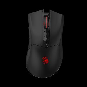Bloody R90-PLUS-STONE-BLACK 2.4GHz Wireless Gaming Mouse USB (Stone Black)