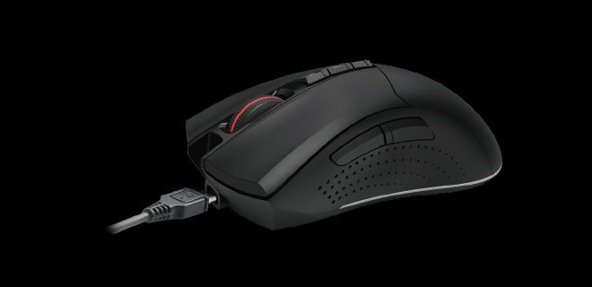 Bloody R90-PLUS-STONE-BLACK 2.4GHz Wireless Gaming Mouse USB (Stone Black) - Gaming-Grade Wireless
