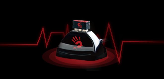 Bloody R90-PLUS-STONE-BLACK 2.4GHz Wireless Gaming Mouse USB (Stone Black) - view 6