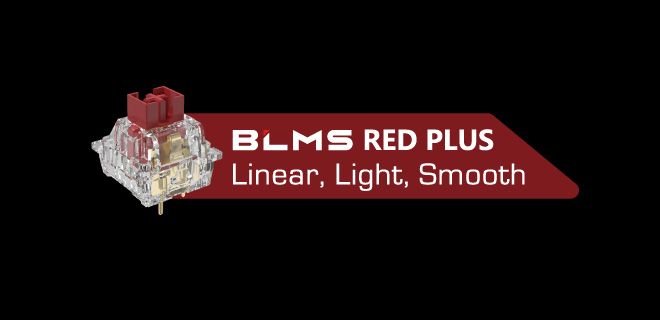 Bloody S520N-PUDDING-BLACK Mechanical Switch Gaming Keyboard BLMS Red Hot-Swappable Switch, Neon Backlit - 1 ms Key Response