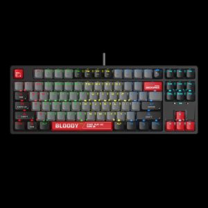 Bloody S87 RGB BLMS TKL Mechanical Keyboard 75% (87+1 Keys) Ten Key Less Compact Style