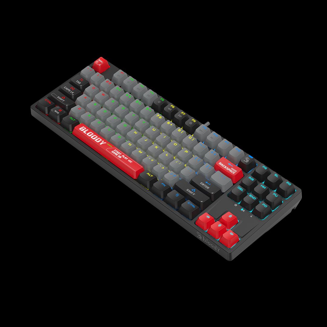 Bloody S87 RGB BLMS TKL Mechanical Keyboard 75% (87+1 Keys) Ten Key Less Compact Style - image 2