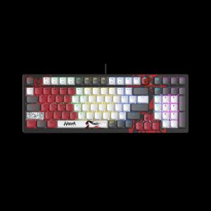Bloody S98-NARAKA BLMS Mechanical Gaming Keyboard 80% (98 Keys) Compact Style BLMS Red Switch