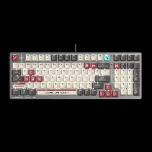 Bloody S98-PIXELS-RED BLMS Mechanical Gaming Keyboard 80% (98 Keys) Compact Style BLMS Red Switch