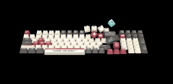 Bloody S98-PIXELS-RED BLMS Mechanical Gaming Keyboard 80% (98 Keys) Compact Style BLMS Red Switch - 4M Onboard Memory