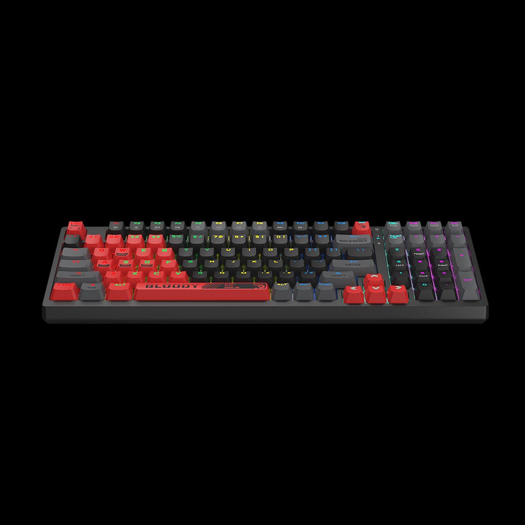Bloody S98-SPORTS-RED BLMS Mechanical Gaming Keyboard 80% (98 Keys) Compact Style BLMS Red Switch - image 4