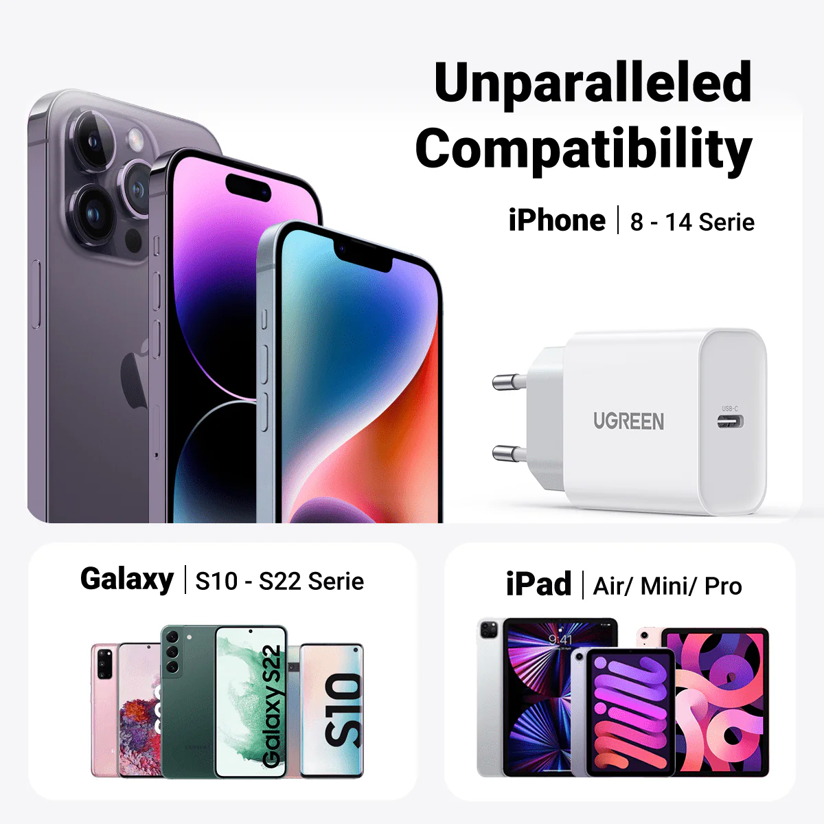 UGREEN 60450 CD137 USB-C 20W PD Charger - image 4