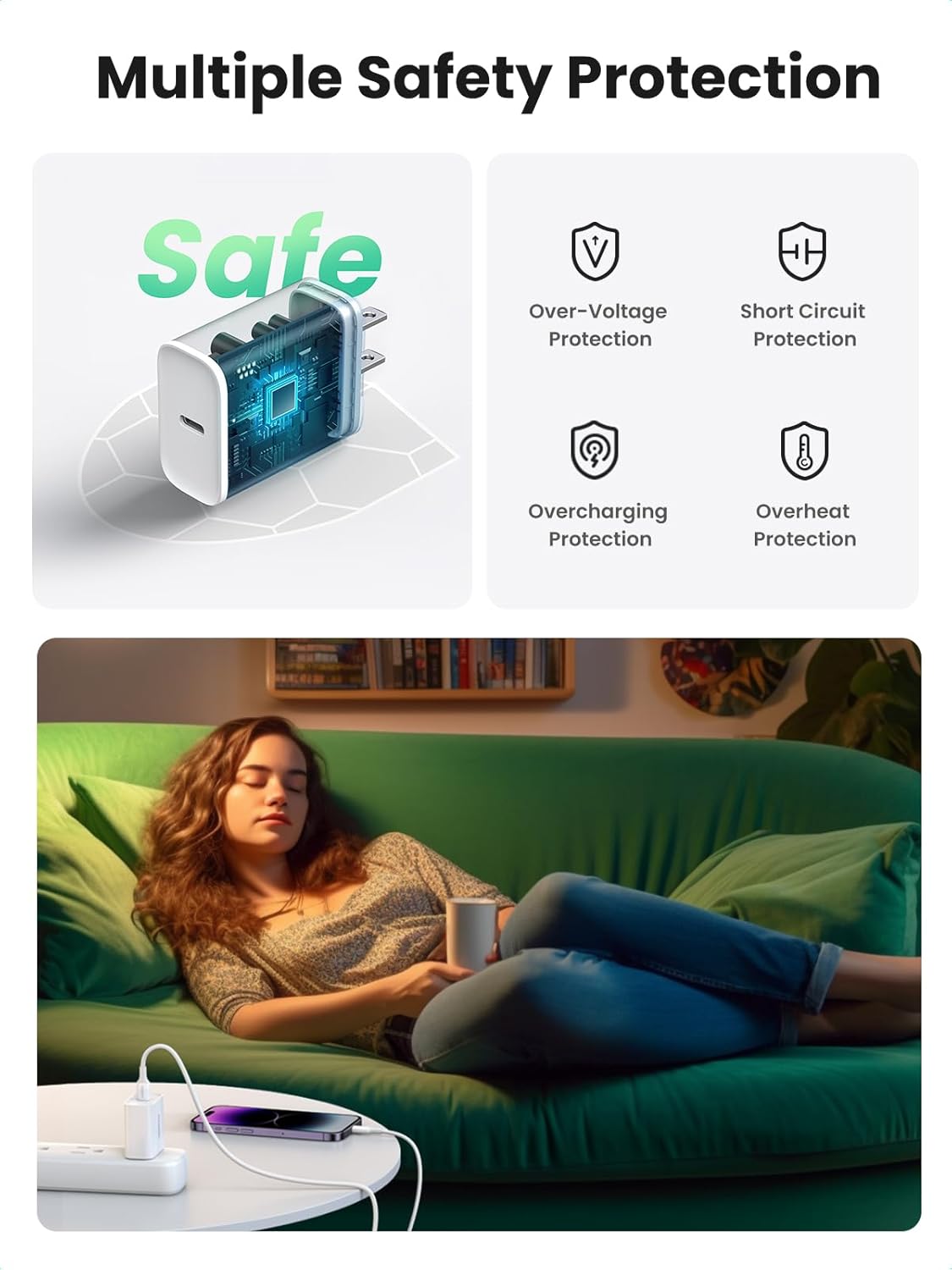 UGREEN 60450 CD137 USB-C 20W PD Charger - image 6