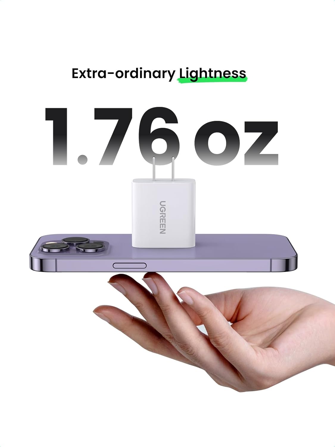 UGREEN 60450 CD137 USB-C 20W PD Charger - image 7