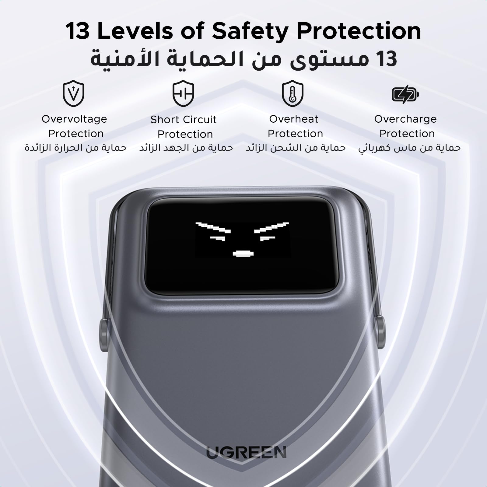 UGREEN 45329 Uno Magnetic Wireless Power Bank 15000 - image 6