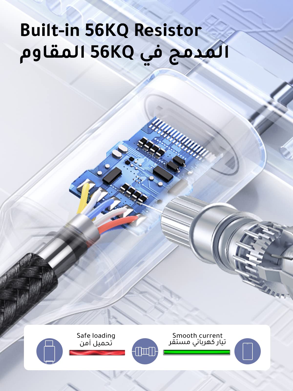 UGREEN 60126 US288 USB-A 2.0 to USB-C Cable 1M - image 6