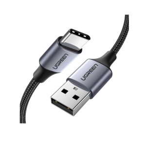 UGREEN 60408 USB-A to USB-C Aluminium Braided Cable 3M