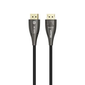 UNITEK C1632ABK01-10M 8K DisplayPort 1.4 Fiber Cable 10M