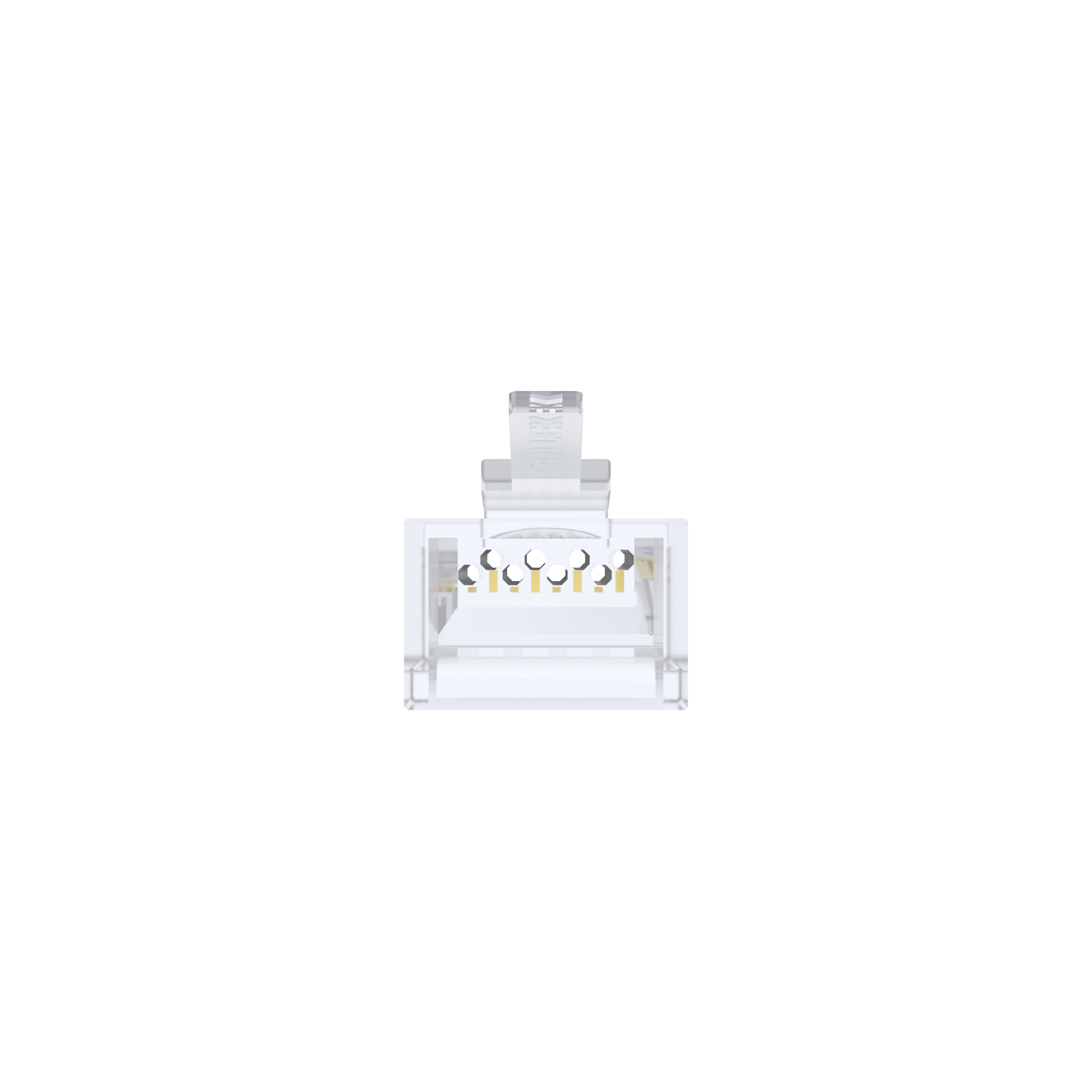 UNITEK OT1091ATP01 RJ45 Cat.6 Pass-Through Connector - image 2