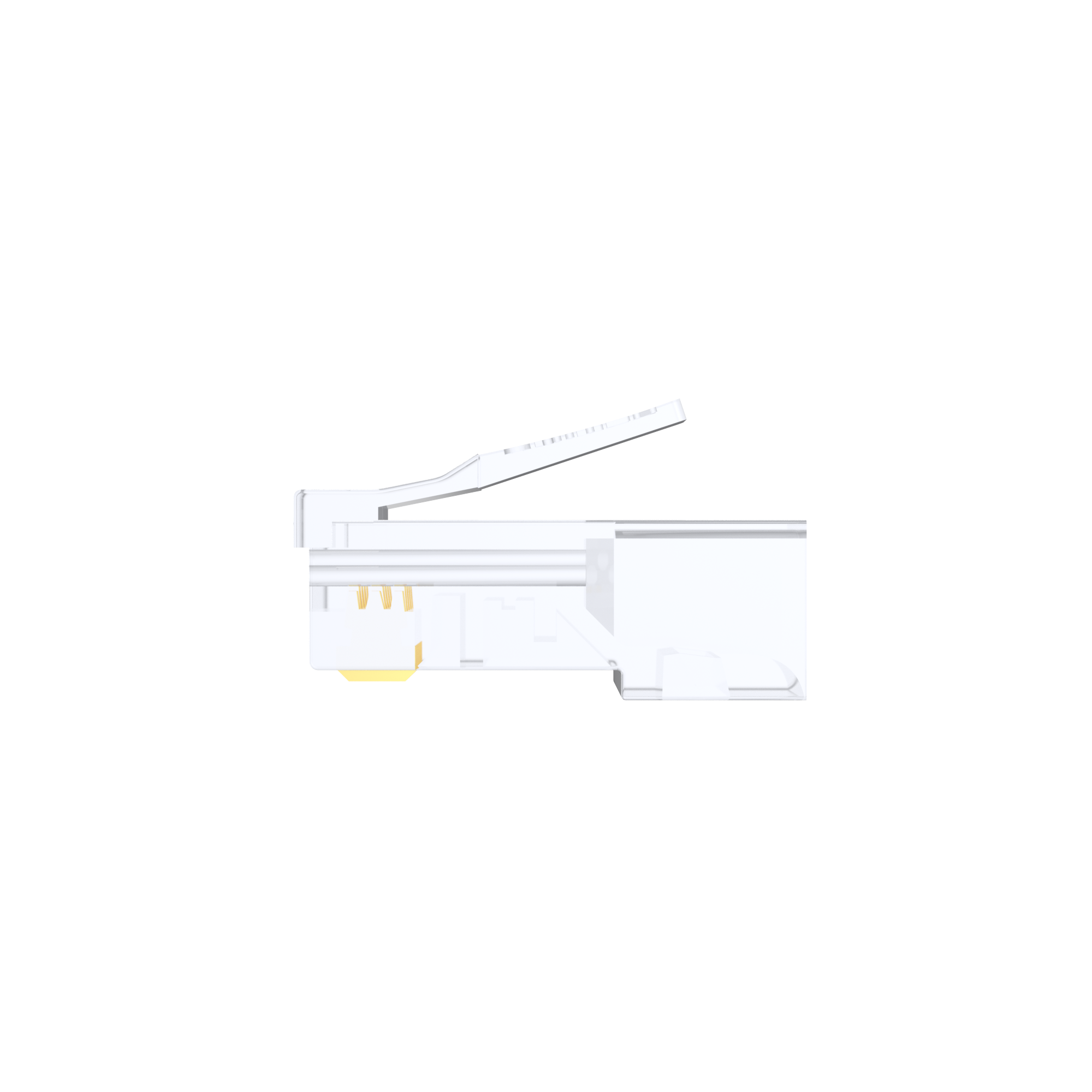 UNITEK OT1091ATP01 RJ45 Cat.6 Pass-Through Connector - image 3