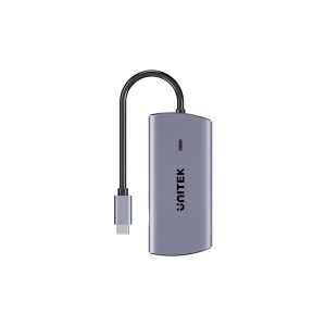 UNITEK D1113CGY01 uHUB H6+ 6-in-1 USB-C Hub