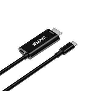 UNITEK V1439ABK01 USB-C to HDMI 4K 60Hz Cable with PD 100W