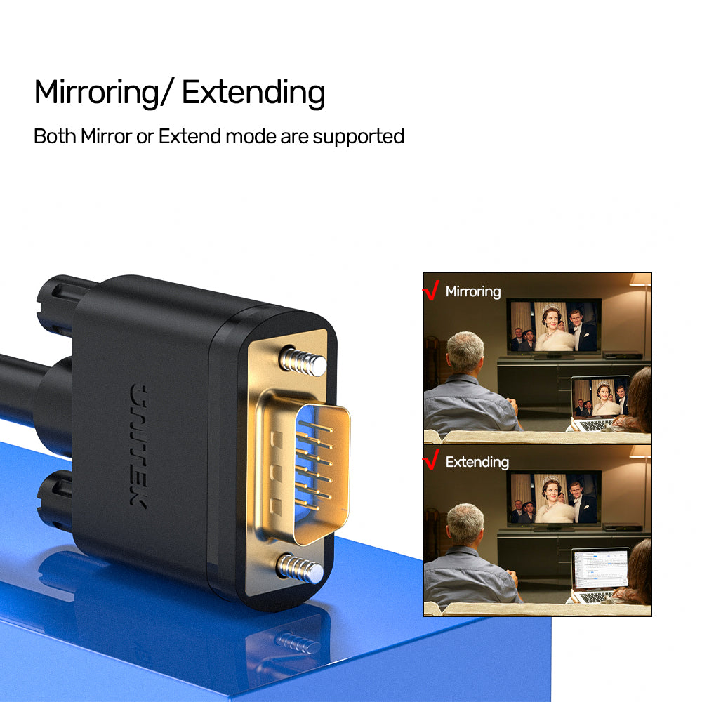 UNITEK Y-C508G VGA 15 Pin (3C+6) Monitor Cable 20M - image 5